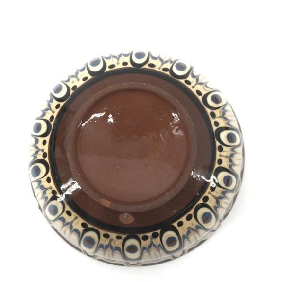 Vintage Bulgarian Pottery Handmade Troyan Redware Terracotta 11 pieces - Picture 4 of 10